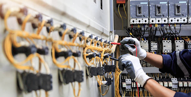 Professional Electrician technician working in Telford, PA